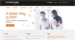 Desktop Screenshot of interdynbmi.com
